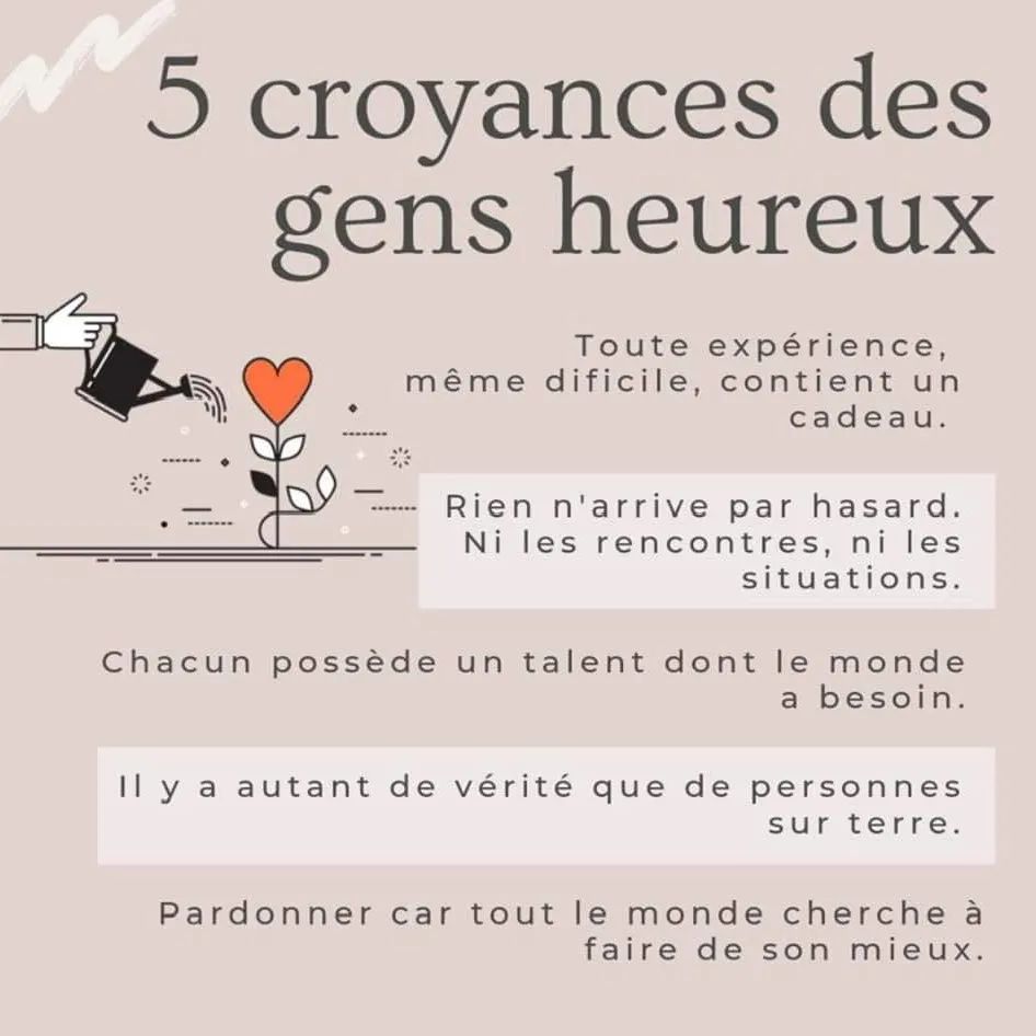 croyances bonheur hypnose