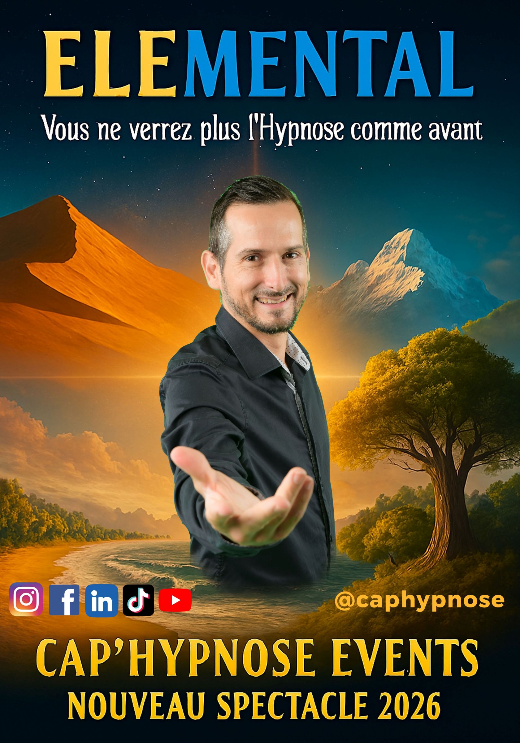 elemental hypnose show ludovic bottazzi caphypnose